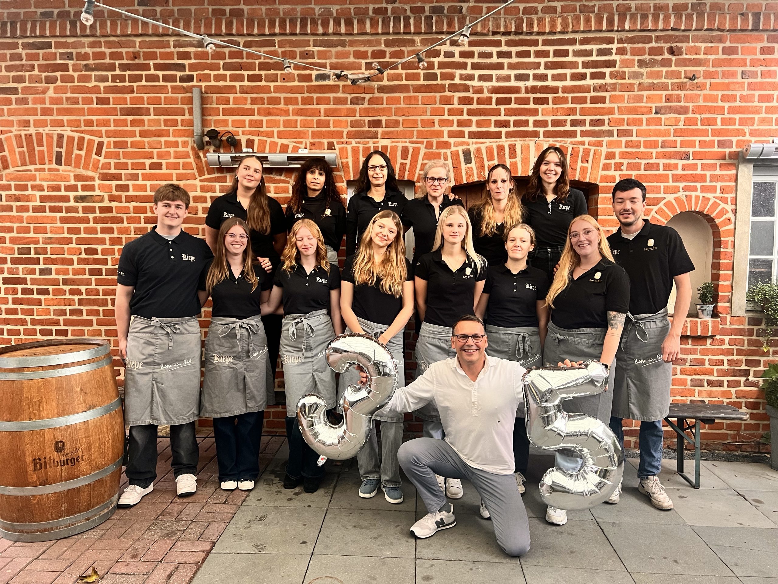 Kiepe Münster Teamfoto - Seit über 35 Jahren - Gaststätte, Restaurant, Biergarten